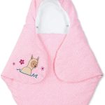 Sterntaler - Vreća za autosjedalicu roza veličina 62-74