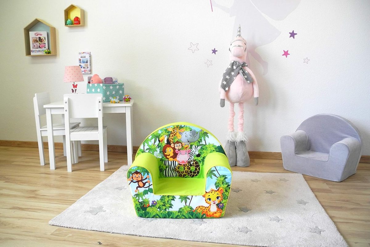 Knorrtoys Jungle Dječja fotelja Zelena - Slika 2