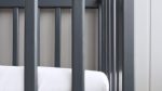 KOLIJEVKA STARDUST CRIB WOODIES - ANTHRACITE - Slika 5