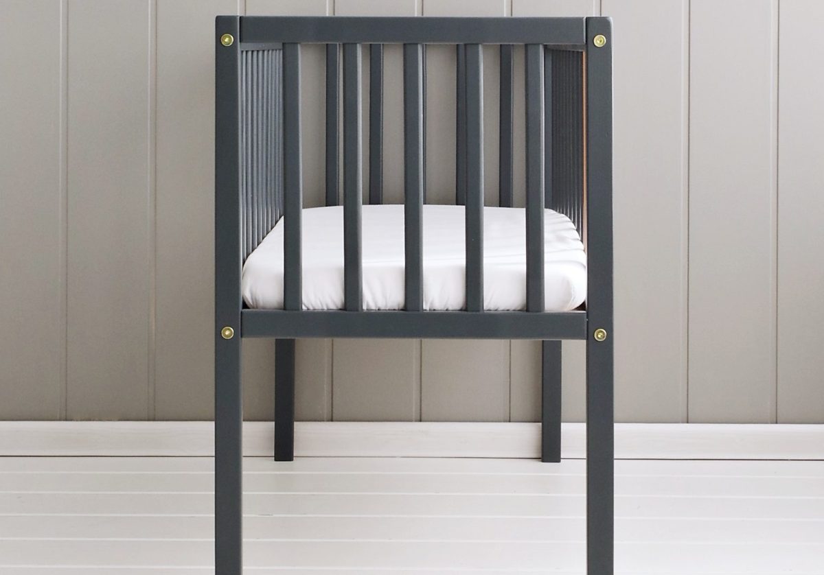KOLIJEVKA STARDUST CRIB WOODIES - ANTHRACITE - Slika 4