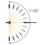KIDWELL TRASTI ZAŠTITNA OGRADA 74-105 CM - Slika 5