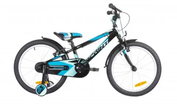 Sprint dječji bicikl Casper 18" Black Matt/Blue