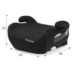KIDWELL AUTOSJEDALICA OVAN I-SIZE 125-150 CM - BLACK - Slika 3