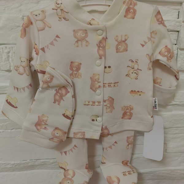 SET ODJEĆE ZA BEBE 3U1 56 CM - MEDO