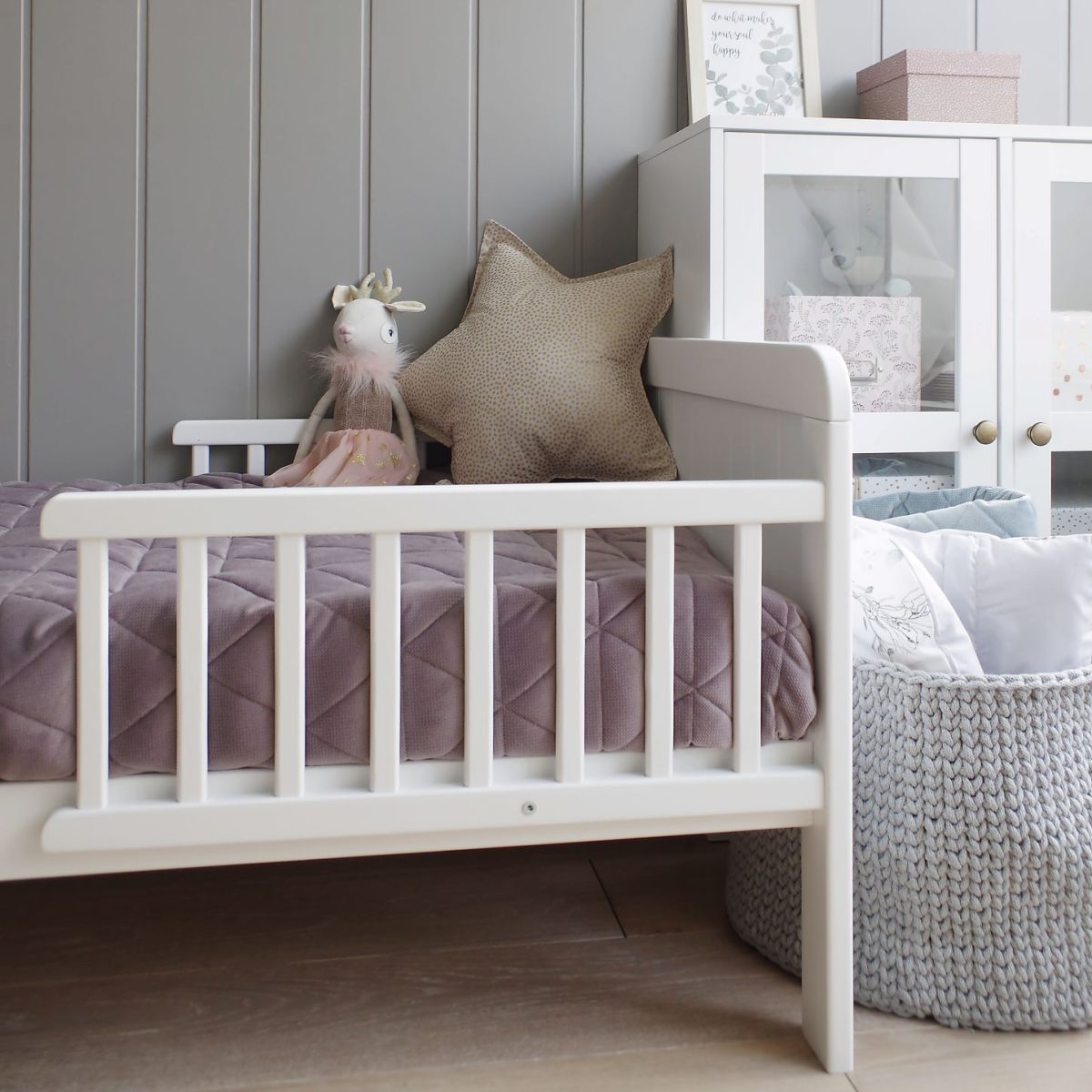 WOODIES KREVETIĆ COUNTRY TODDLER 140X70 - WHITE - Slika 4