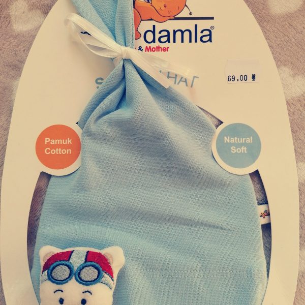 KAPICA ZA NOVOROĐENČE - MINI DAMLA