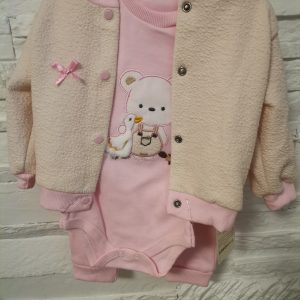 SET ODJEĆE ZA BEBE 3U1 VEL. 68/74