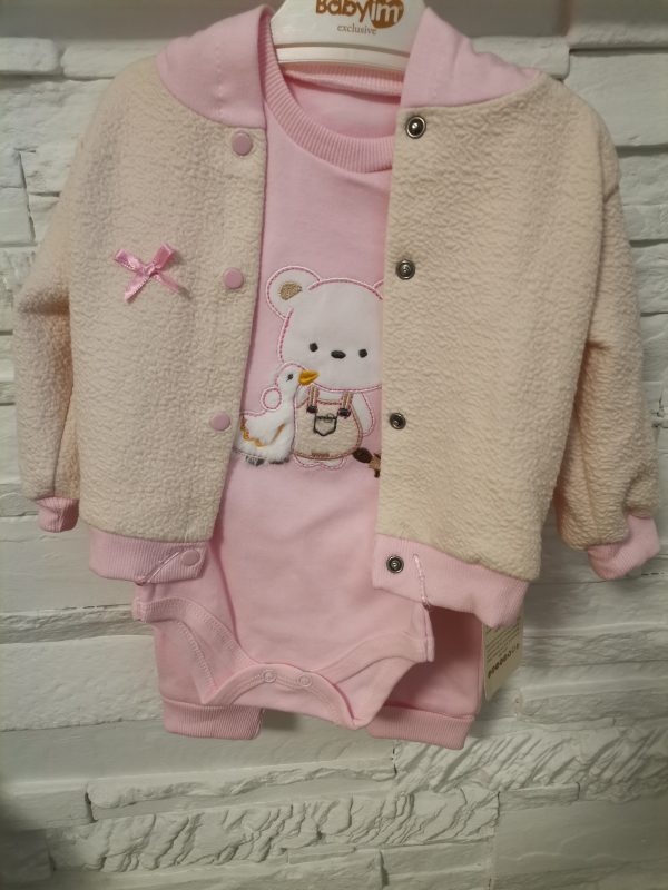 SET ODJEĆE ZA BEBE 3U1 VEL. 68/74