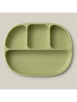 INTERBABY SILIKONSKI TANJUR S POKLOPCEM - OLIVE GREEN - Slika 4