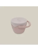InterBaby sklopivi silikonski držač za grickalice Dark Pink