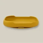 InterBaby silikonski tanjur s vakuumskom podlogom Earth Ocher