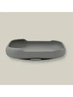 InterBaby silikonski tanjur s vakuumskom podlogom Petrol Grey