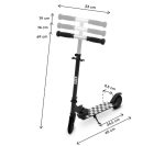 Kidwell WXM sklopivi romobil za djecu, Skipo šah - Slika 4