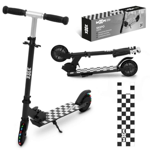 Kidwell WXM sklopivi romobil za djecu, Skipo šah