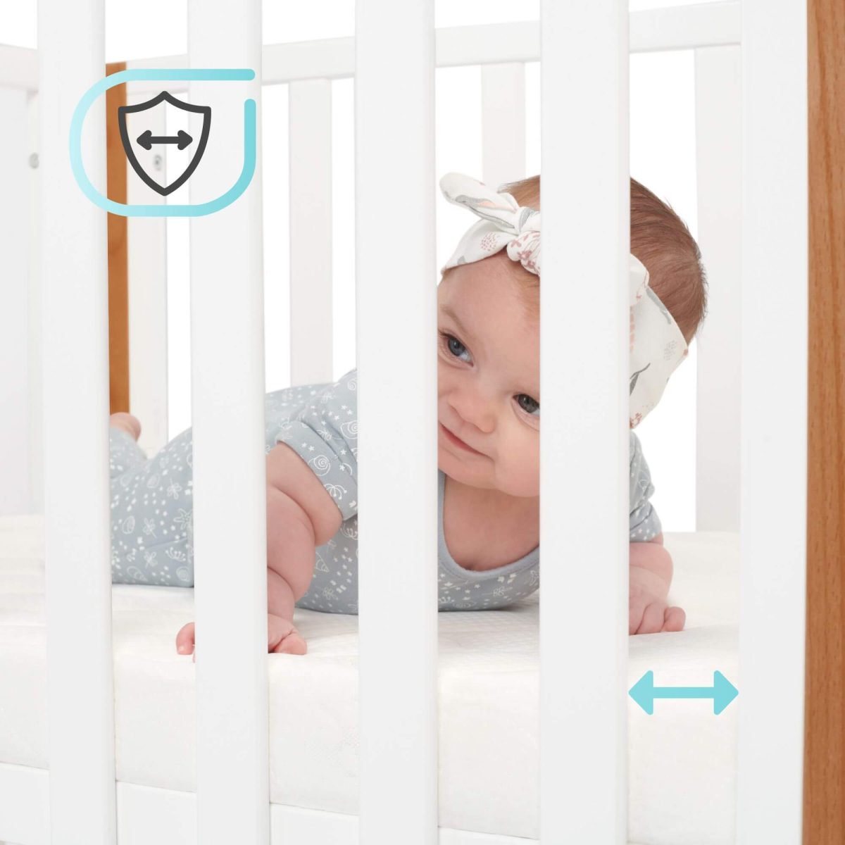 Kinderkraft krevetić KOYA 4u1+ madrac - Slika 2