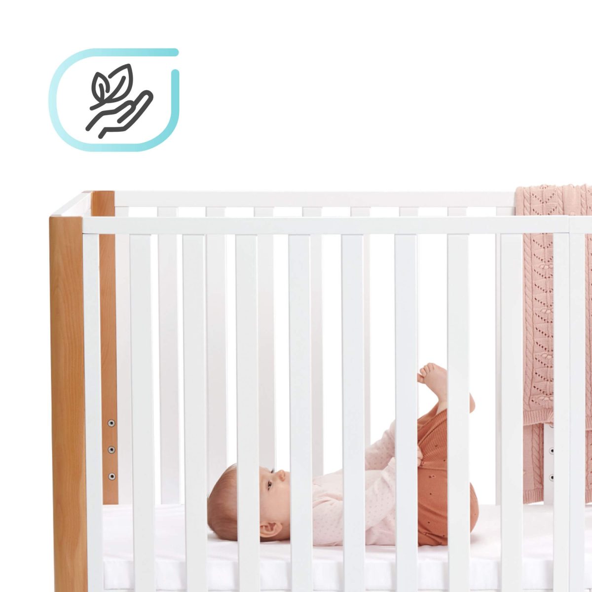 Kinderkraft krevetić KOYA 4u1+ madrac - Slika 5