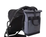 KIKKA BOO TORBA/RUKSAK CERISE - GREY - Slika 4
