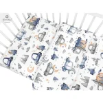 MIMINU POSTELJINA SET 2 ELEM. CARS PLAVI ( ZA KREVETIĆ 120X60 CM )