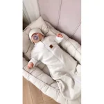 MimiNu vreća za spavanje/povijanje sa kapicom Soft bež - Slika 4