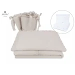 MIMINU POSTELJINA ZA KREVETIĆ 5 ELEM. ROYAL BEIGE - Slika 2