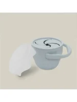 InterBaby sklopivi silikonski držač za grickalice Blue Grey - Slika 3