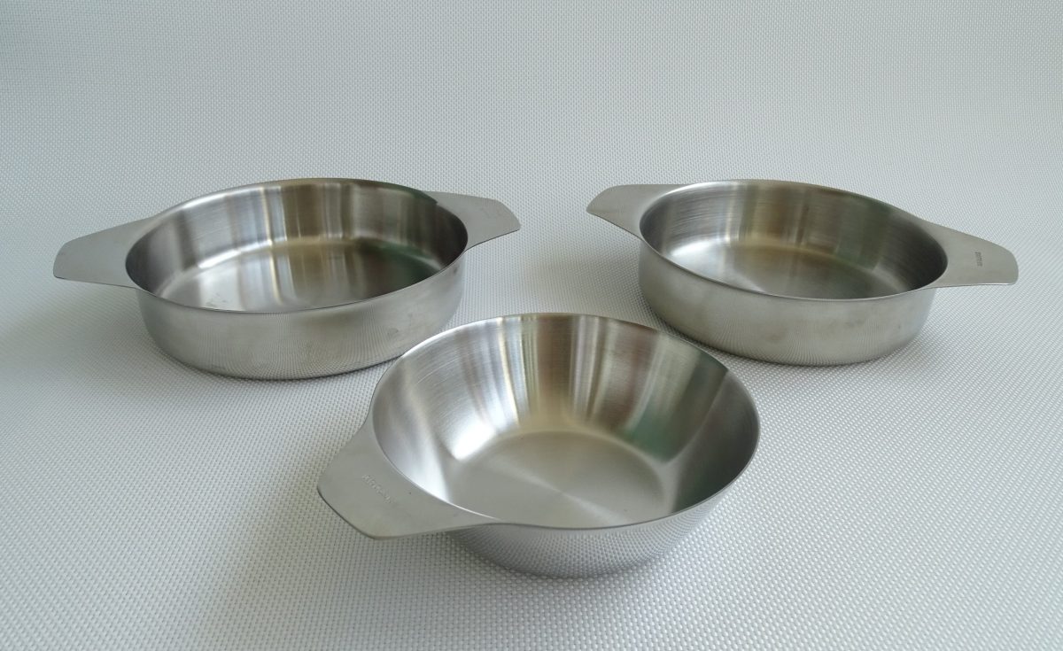 INOX TEMBALO DUBOKO - ZDJELICA SA RUČKICAMA ø14,5 CM - Slika 1