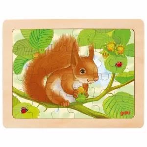 GOKI DRVENE PUZZLE ŠUMSKE ŽIVOTINJE - Slika 4