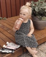 TWISTSHAKE BOČICA SA SLAMKOM 360 ML 6+M PASTEL ROZA - Slika 3