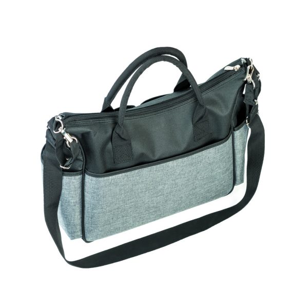 BabyOno Basic So City torba za mame, crna