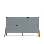 KOMODA S 6 LADICA BELLAMY LOTTA - GREY