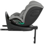 KIKKA BOO AUTOSJEDALICA 40-150 CM I-TWIST I-SIZE - LIGHT GREY - Slika 7