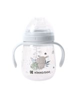 KIKKA BOO BOČICA SA SILIKONSKIM USNIKOM 240 ML - SAVANNA BLUE