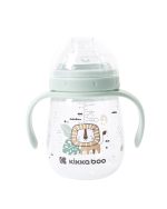 KIKKA BOO BOČICA SA SILIKONSKIM USNIKOM 240 ML - SAVANNA MINT