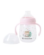 KIKKA BOO BOČICA SA SILIKONSKIM USNIKOM 240 ML - SAVANNA PINK - Slika 2