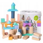 ECO TOYS DRVENE KOCKE 100 KOM + RAZVRSTAČ - Slika 6