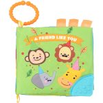 KIKKA BOO EDUKATIVNA PLATNENA KNJIGA SA GRICKALICOM - FRIEND LIKE YOU