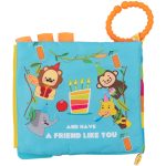 KIKKA BOO EDUKATIVNA PLATNENA KNJIGA SA GRICKALICOM - FRIEND LIKE YOU - Slika 5