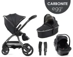 egg3® dječja kolica 4u1 - Carbonite