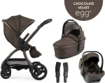 egg3® dječja kolica 4u1 - Chocolate Velvet
