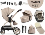 egg3® dječja kolica 12u1 - Feather