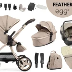 egg3® dječja kolica 12u1 - Feather