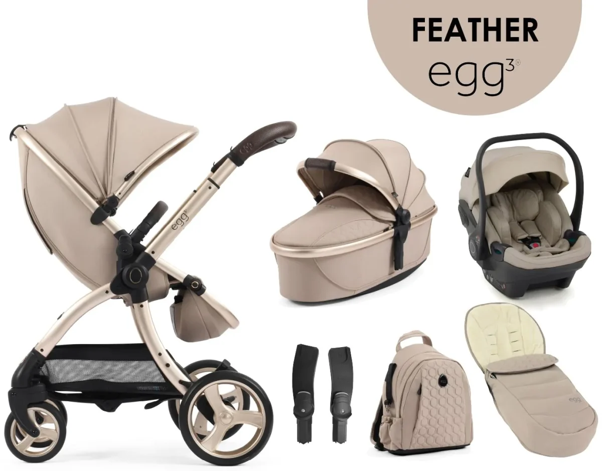 egg3® dječja kolica 6u1 - Feather - Slika 1