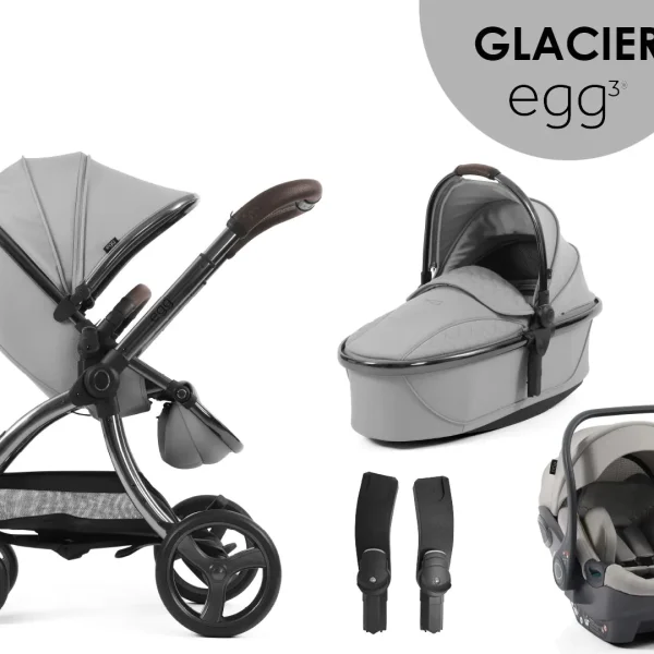 egg3® dječja kolica 4u1 - Glacier