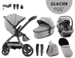 egg3® dječja kolica 9u1 - Glacier