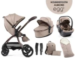 egg3® dječja kolica 6u1 - Special Edition Houndstooth Almond