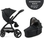 egg3® dječja kolica 2u1 - Special Edition Houndstooth Black