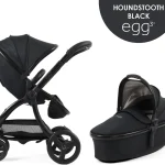 egg3® dječja kolica 2u1 - Special Edition Houndstooth Black