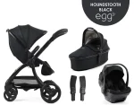 egg3® dječja kolica 4u1 - Special Edition Houndstooth Black