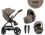 egg3® dječja kolica 4u1 - Mink