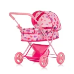 Chipolino KOLICA ZA LUTKE "DORA" hearts - Slika 2